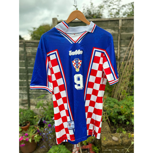 Croatia 1998-01 Away Shirt - Lotto - Davor Suker 9 - L