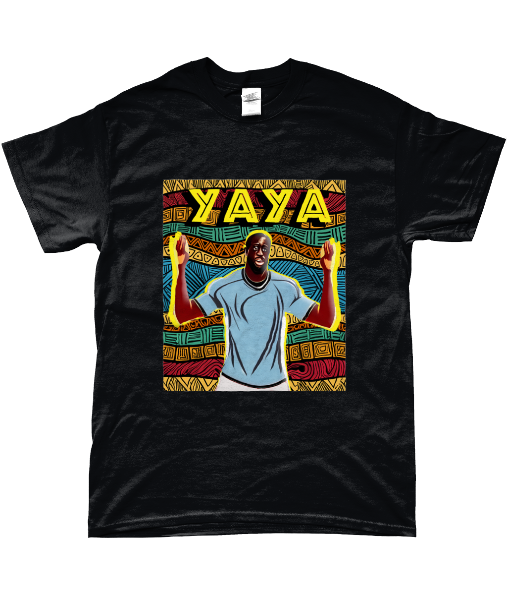 Yaya Toure Côte d'Ivoire Pattern T-shirt