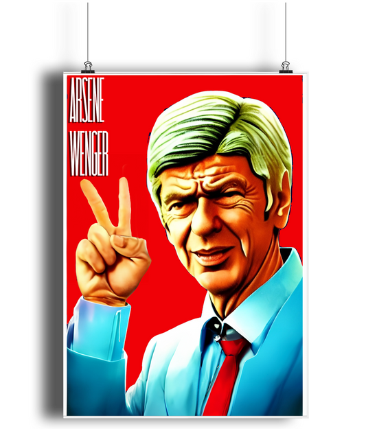 Arsene Wenger Peace A3 Print