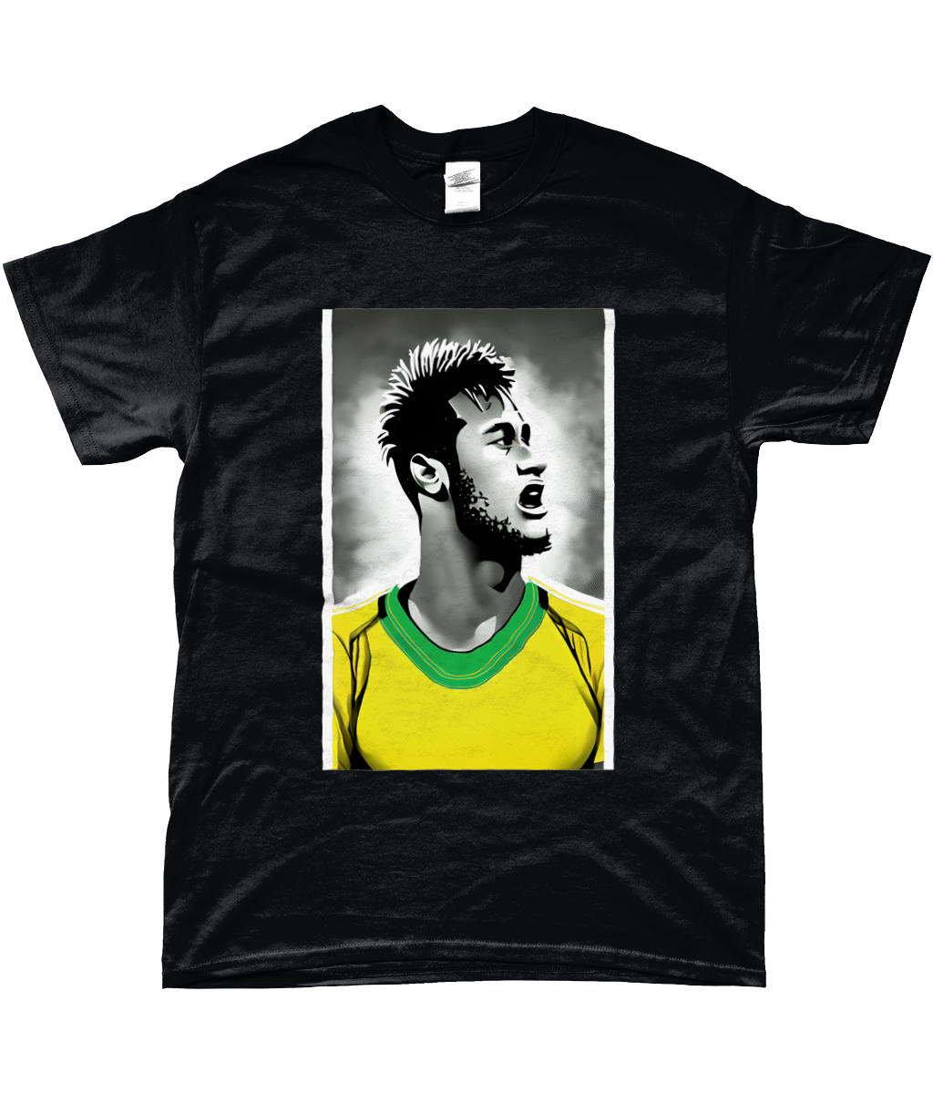 Neymar Brazil Caricature T shirt