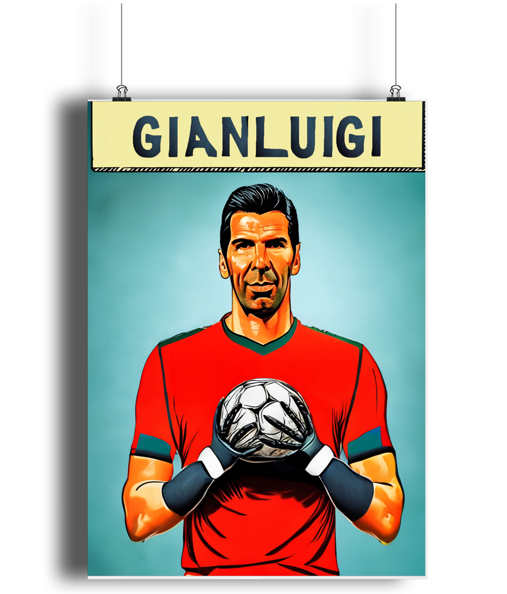 Gianlugui Buffon Poster A3 Wall Art Print