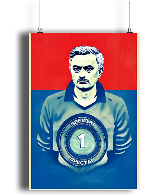 Jose Mourinho Special 1 A3 Wall Art Print