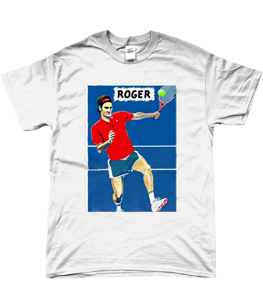 Roger Federer Blue Icon T-shirt