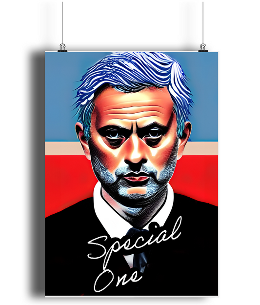 Jose Mourinho Special One Signature A3 Wall Art Print