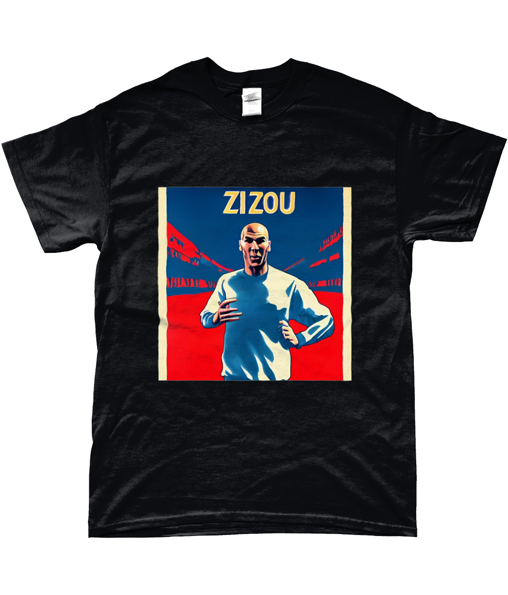 Zinedine Zidane Zizou Los Blancos T-shirt