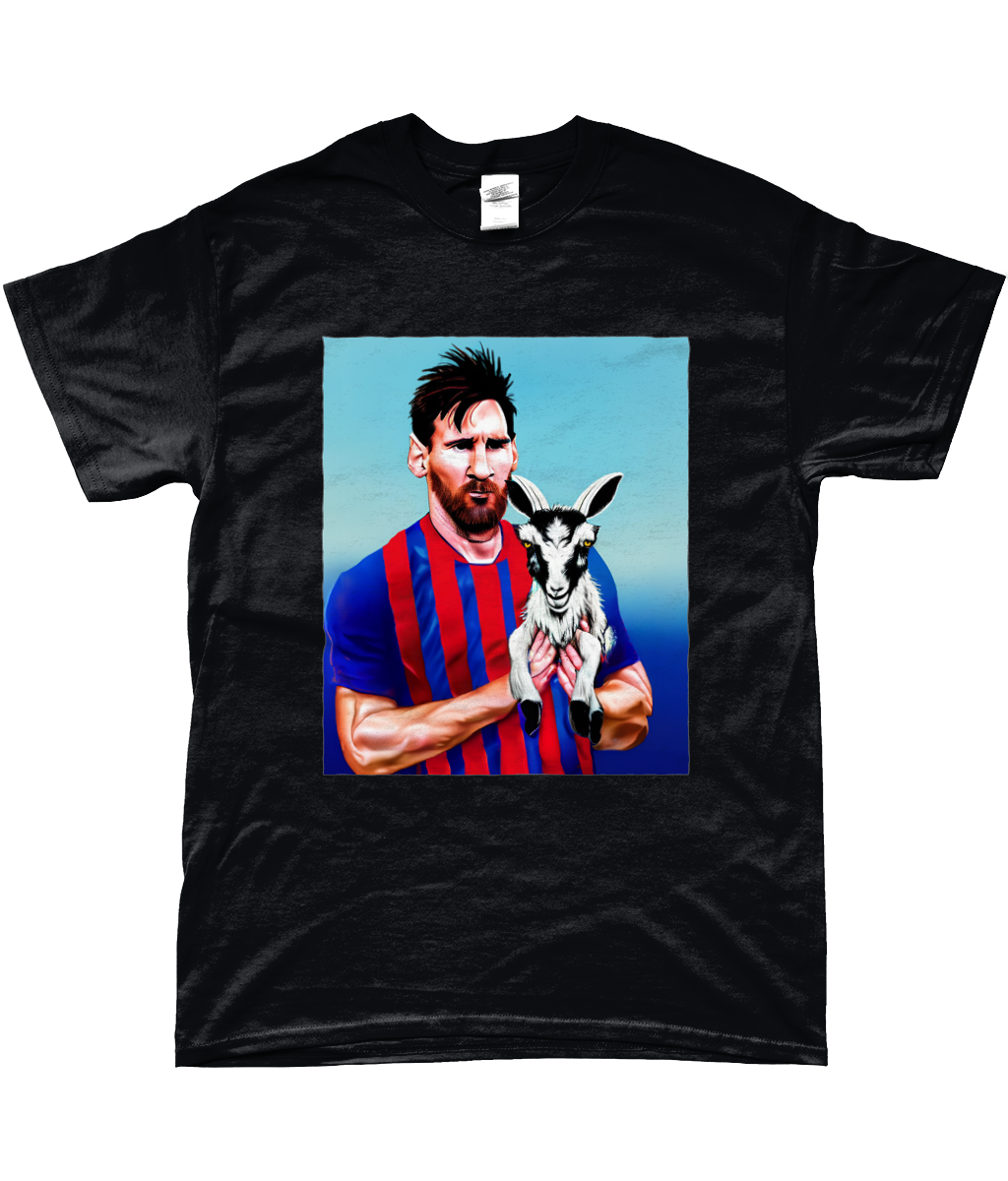 Lionel Messi GOAT Barca T-shirt