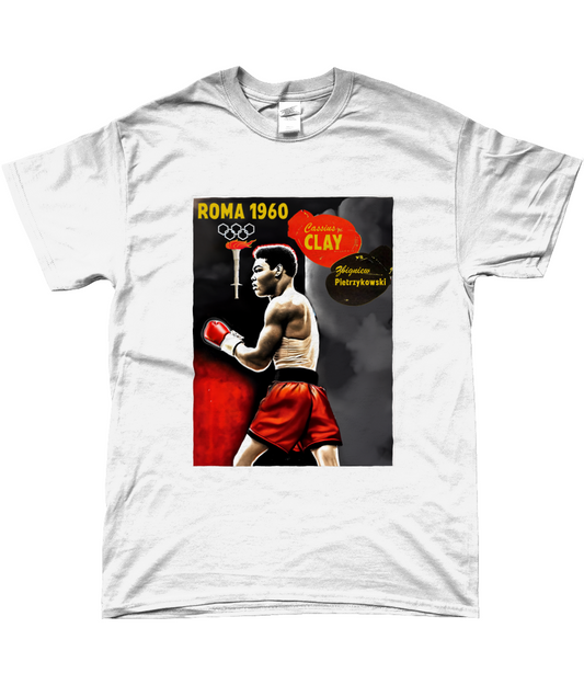 Muhammad Ali Cassius Clay 1960 Rome Olympics T-shirt