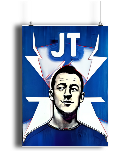 John Terry JT A3 Wall Art Print