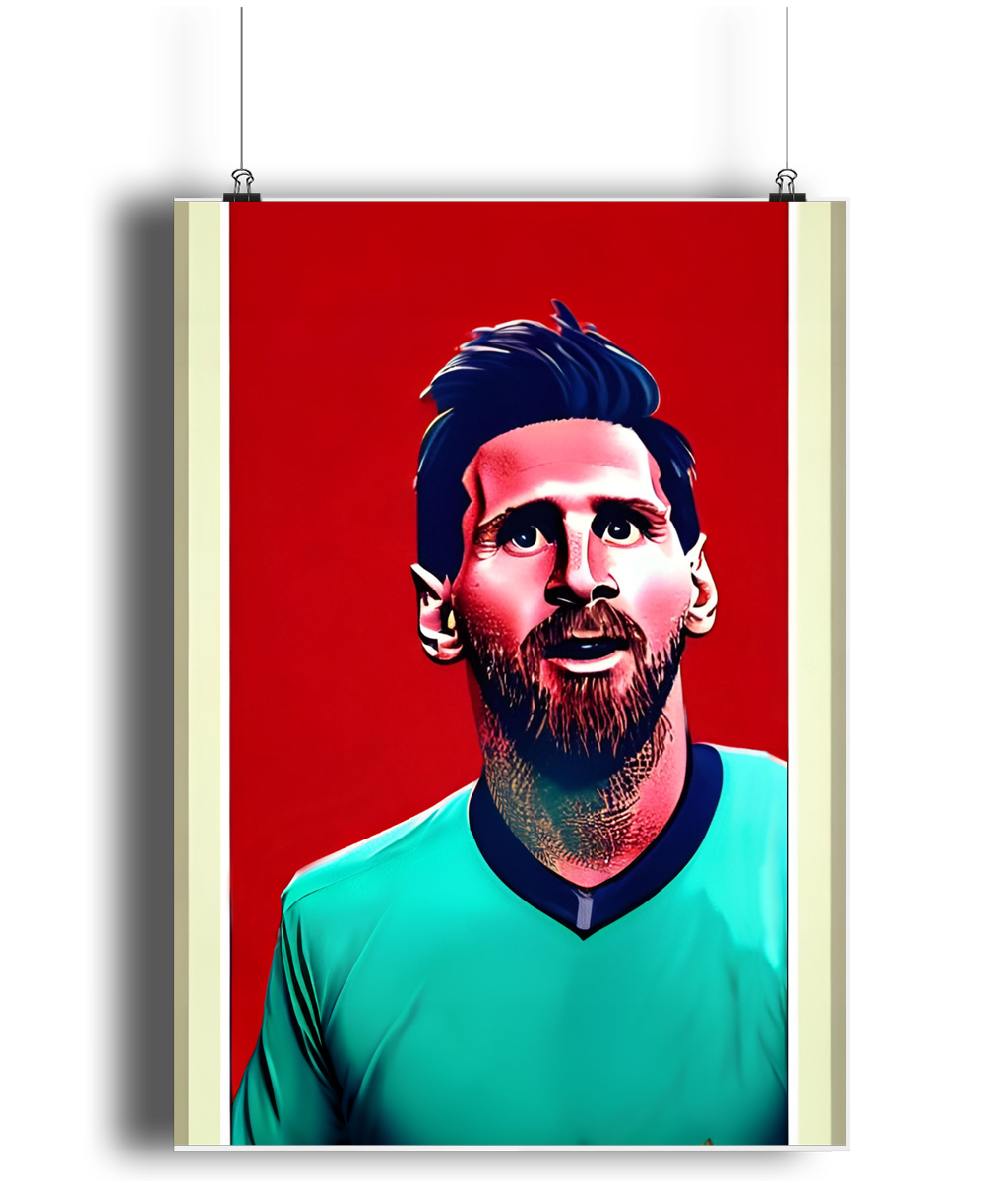 Lionel Messi Dream A3 Wall Art Print