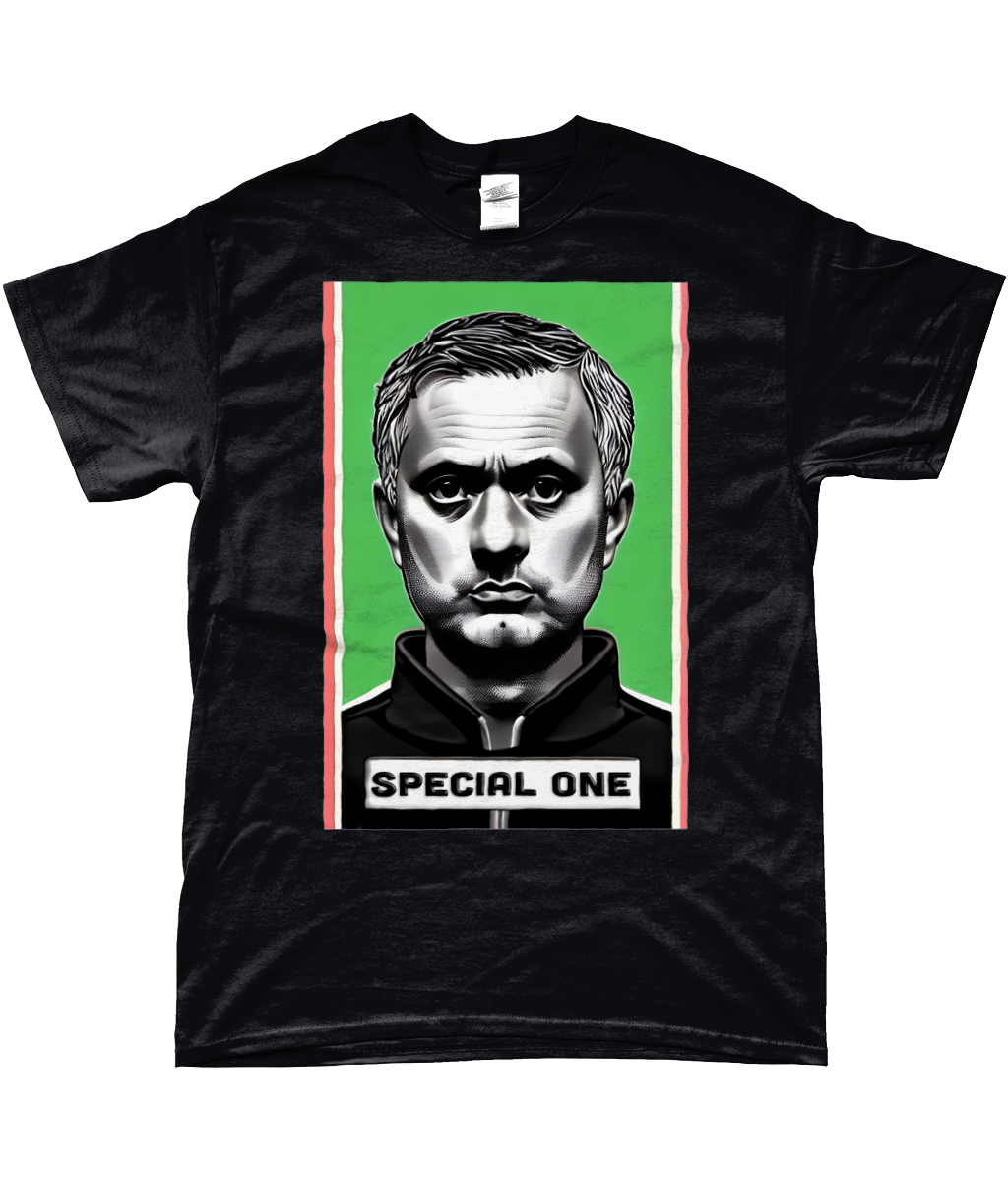 Jose Mourinho Special One Mugshot T-shirt