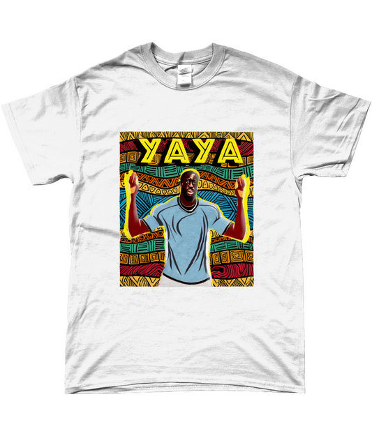 Yaya Toure Côte d'Ivoire Pattern T-shirt