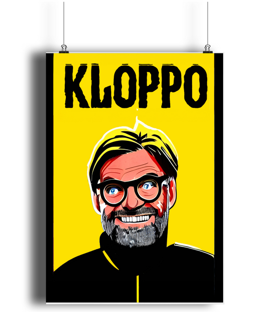 Jurgen Klopp BVB Kloppo A3 Wall Art Print