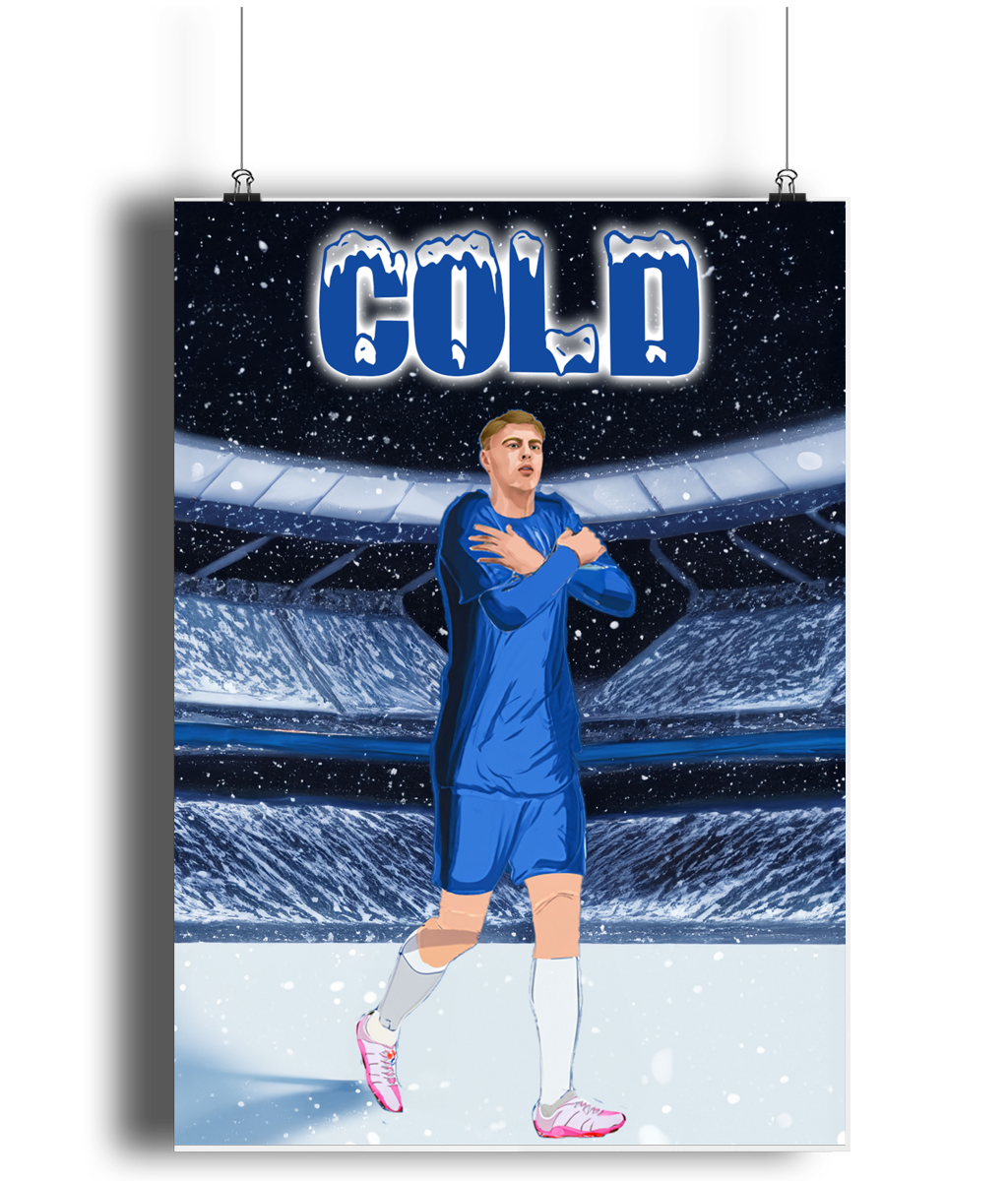 Cole Palmer Cold A3 Print