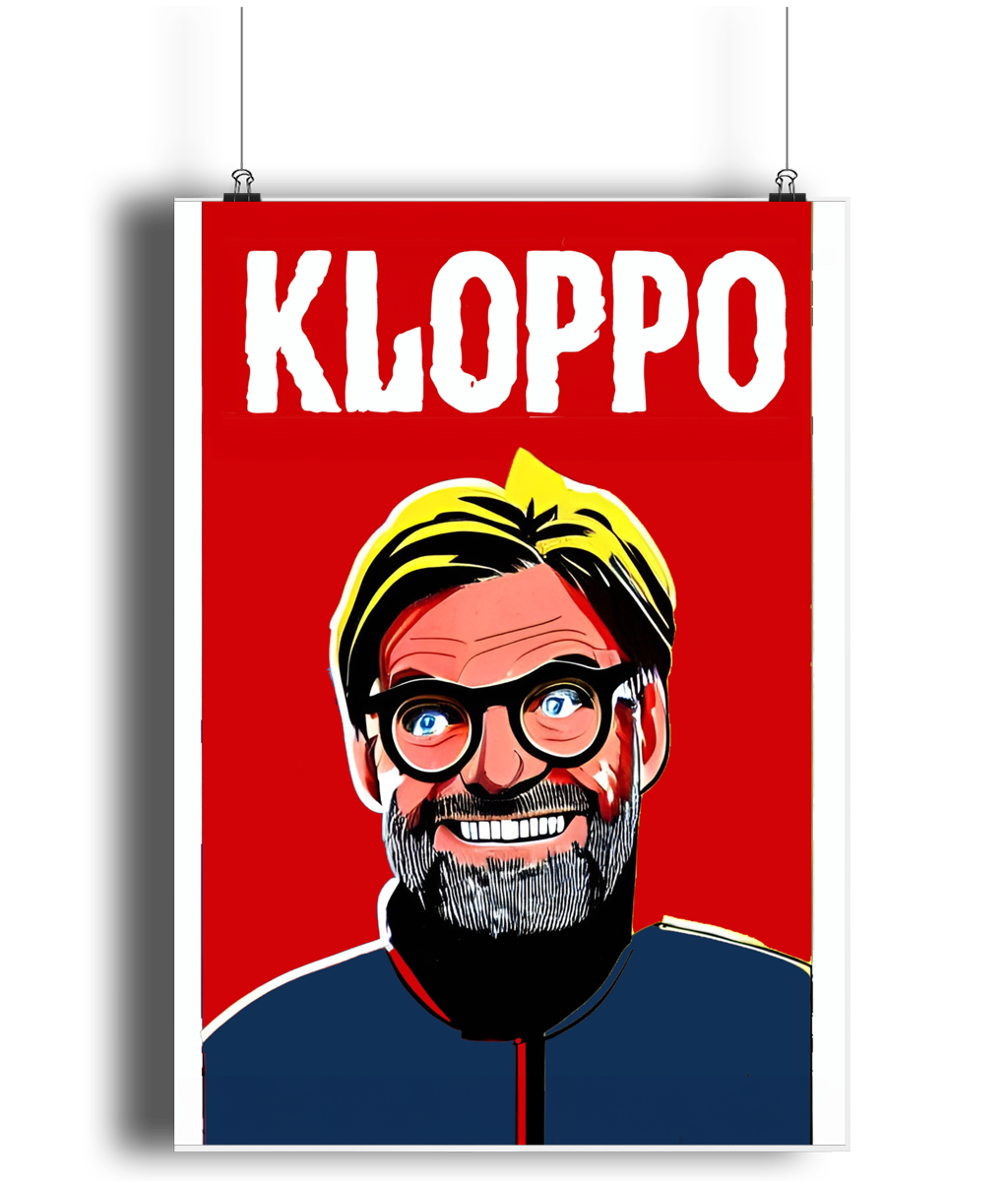 Jurgen Klopp LFC Kloppo A3 Wall Art Print