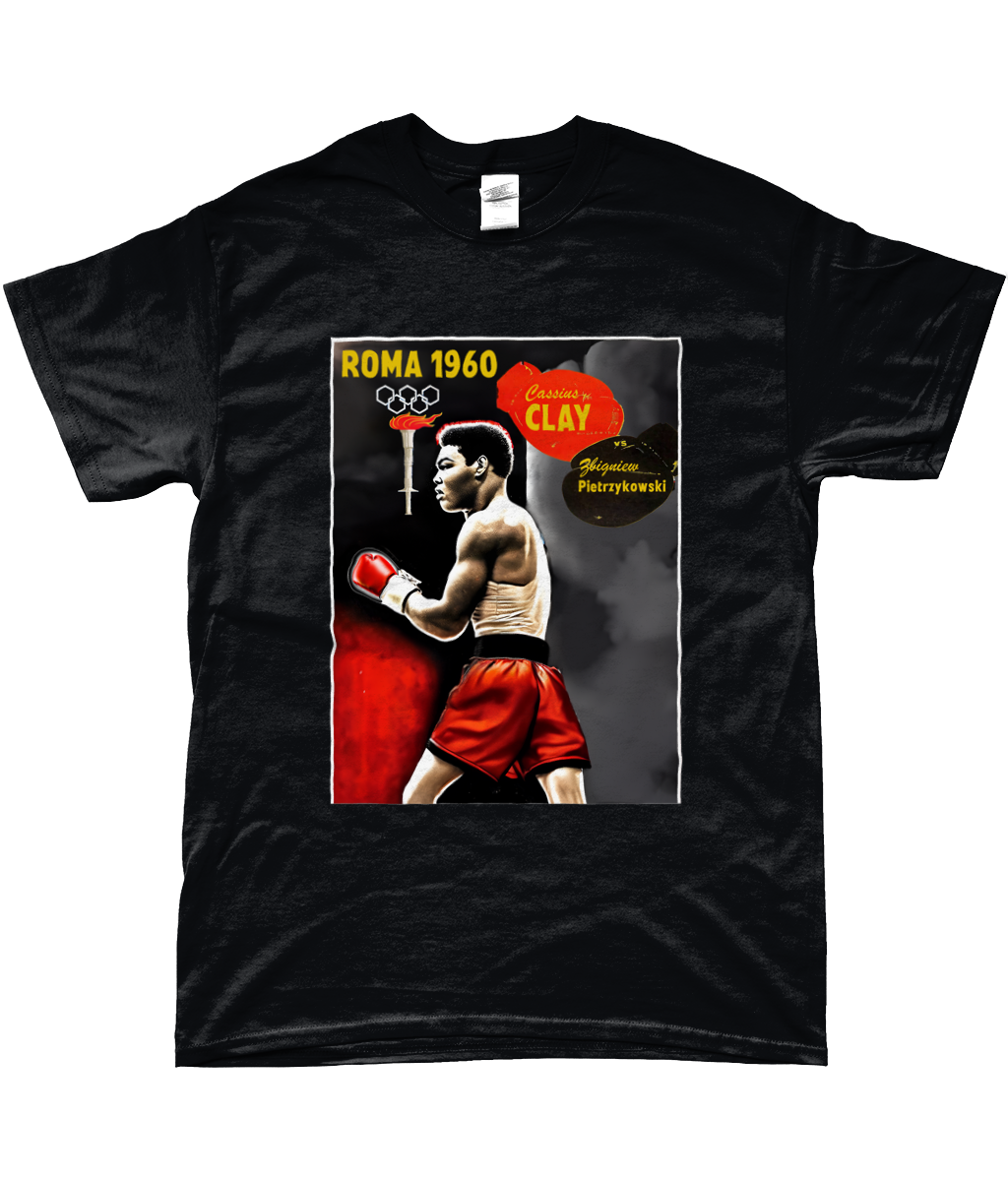 Muhammad Ali Cassius Clay 1960 Rome Olympics T-shirt