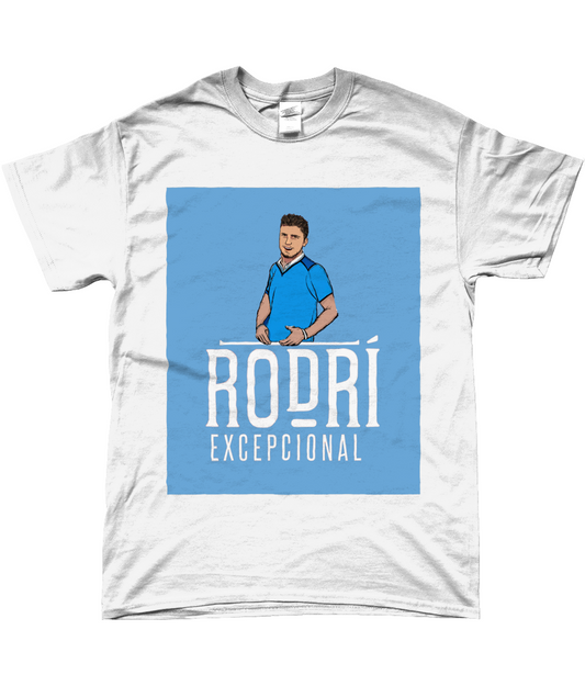 Rodri Excepcional T-shirt Blue