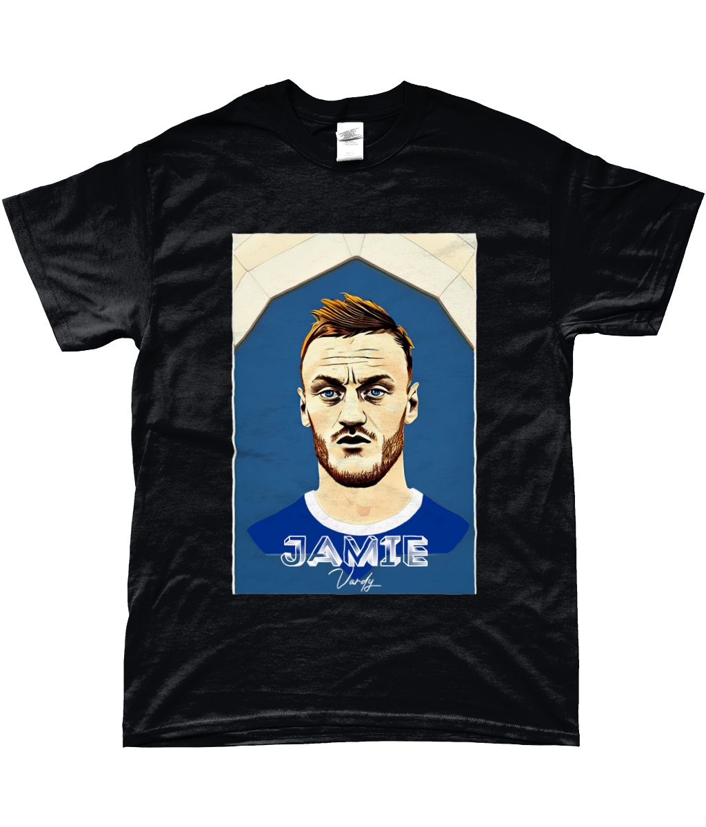 Jamie Vardy Retro Leicester T-shirt