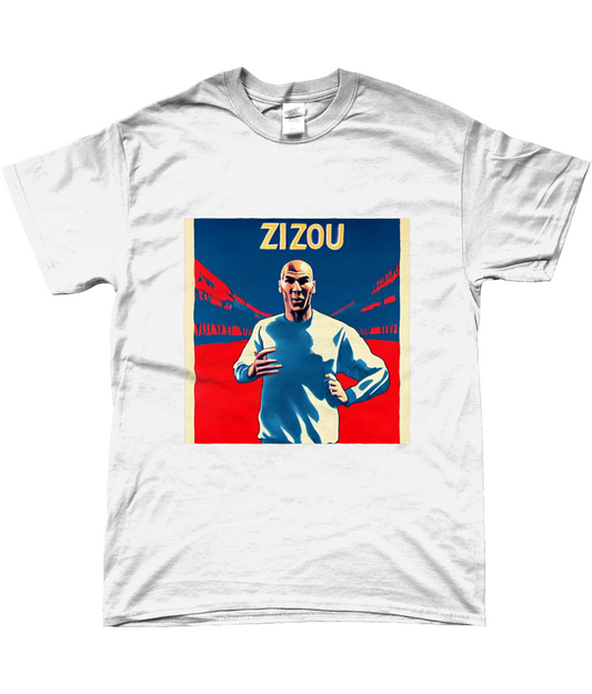 Zinedine Zidane Zizou Los Blancos T-shirt