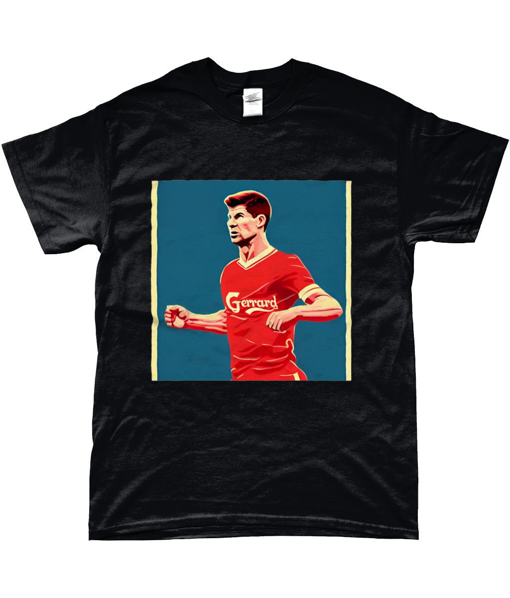 Steven Gerrard Retro T-shirt