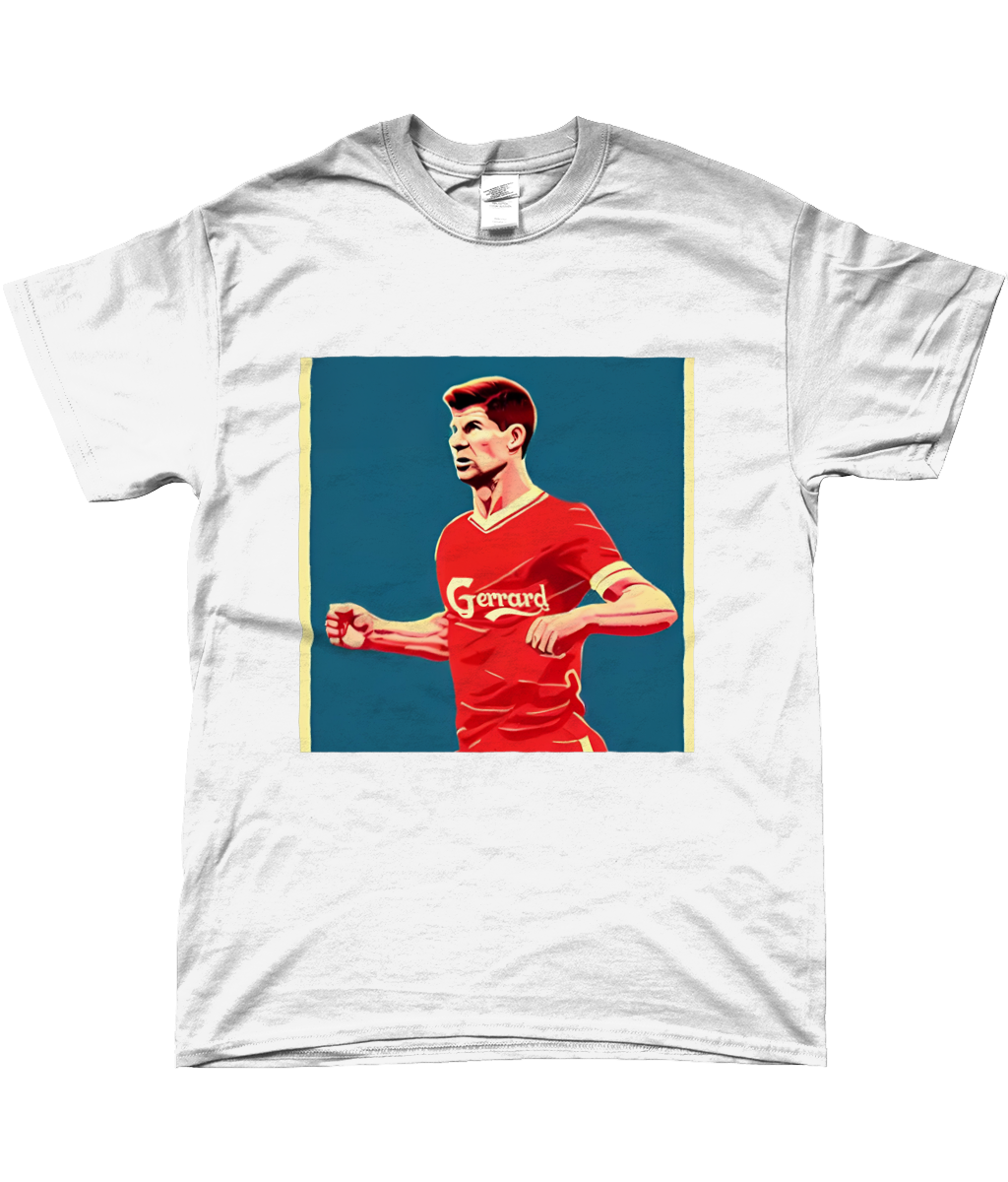 Steven Gerrard Retro T-shirt