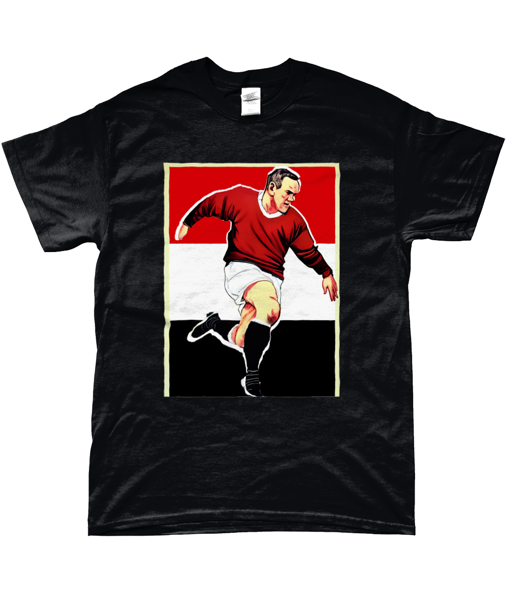 Wayne Rooney United flag T-shirt