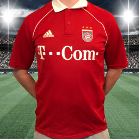 Bayern Munich 2006-07 Home Shirt - Adidas - M