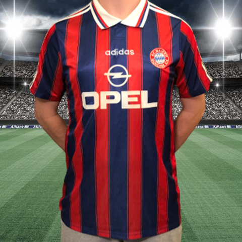 Bayern Munich 1995-97 Home Shirt - Adidas - L