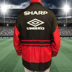 Manchester Utd 1992-93 Padded Managers Coat - Umbro - XL
