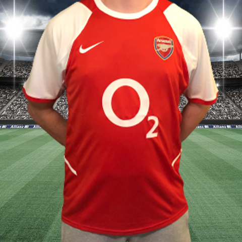 Arsenal 2002-04 Home Shirt - Nike - L