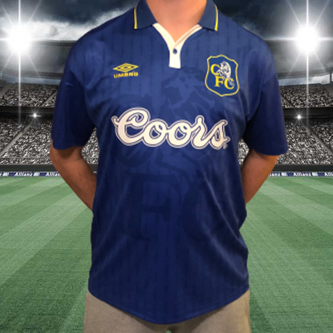 Chelsea 1995-97 Home Shirt - Umbro - L