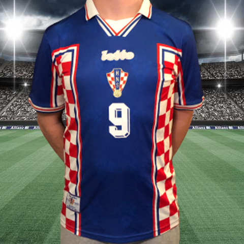 Croatia 1998-01 Away Shirt - Lotto - Davor Suker 9 - L
