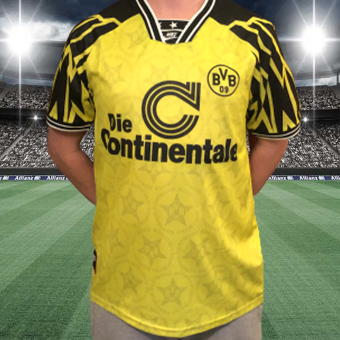 Borussia Dortmund 1994-95 Home Shirt - Nike - L