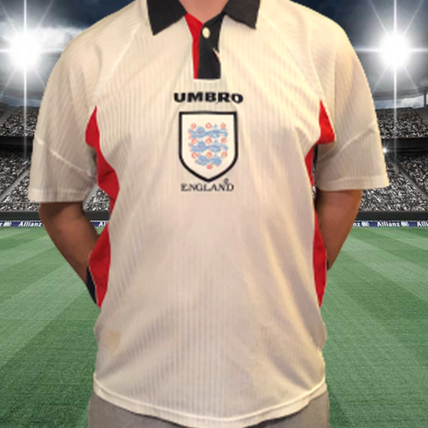 England 1997-99 Home Shirt - Umbro - L