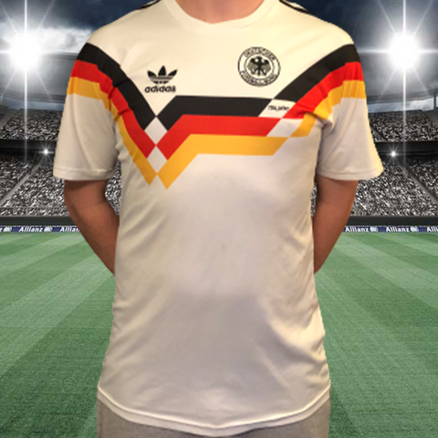 West Germany 1990-92 Home Shirt - Adidas - M