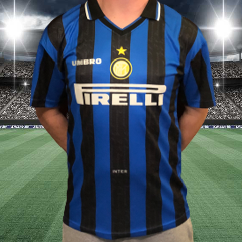 Inter Milan 1997-98 Home Shirt - Umbro - L