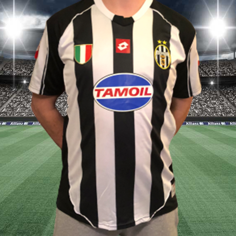 Juventus 2002-03 Home Shirt - Lotto - L