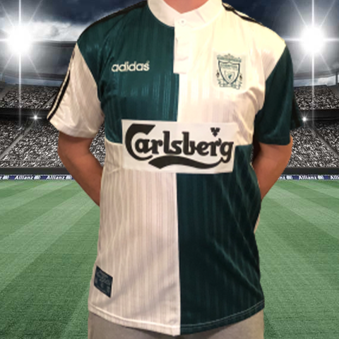 Liverpool 1995-96 Away Shirt - Adidas - L