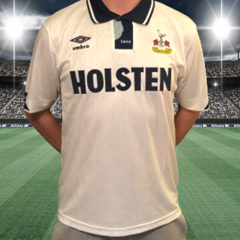 Tottenham 1991-93 Home Shirt - Umbro - L